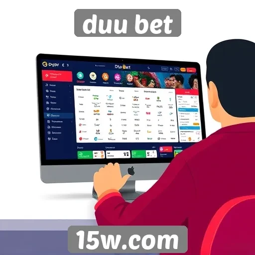 Interface do Duu Bet é fácil de navegar