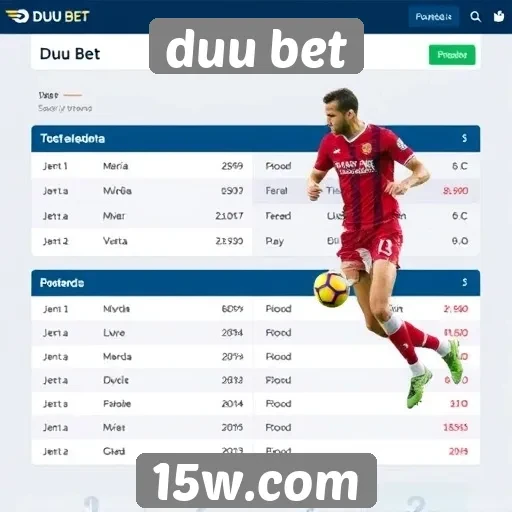 Tendências em apostas esportivas na Duu Bet